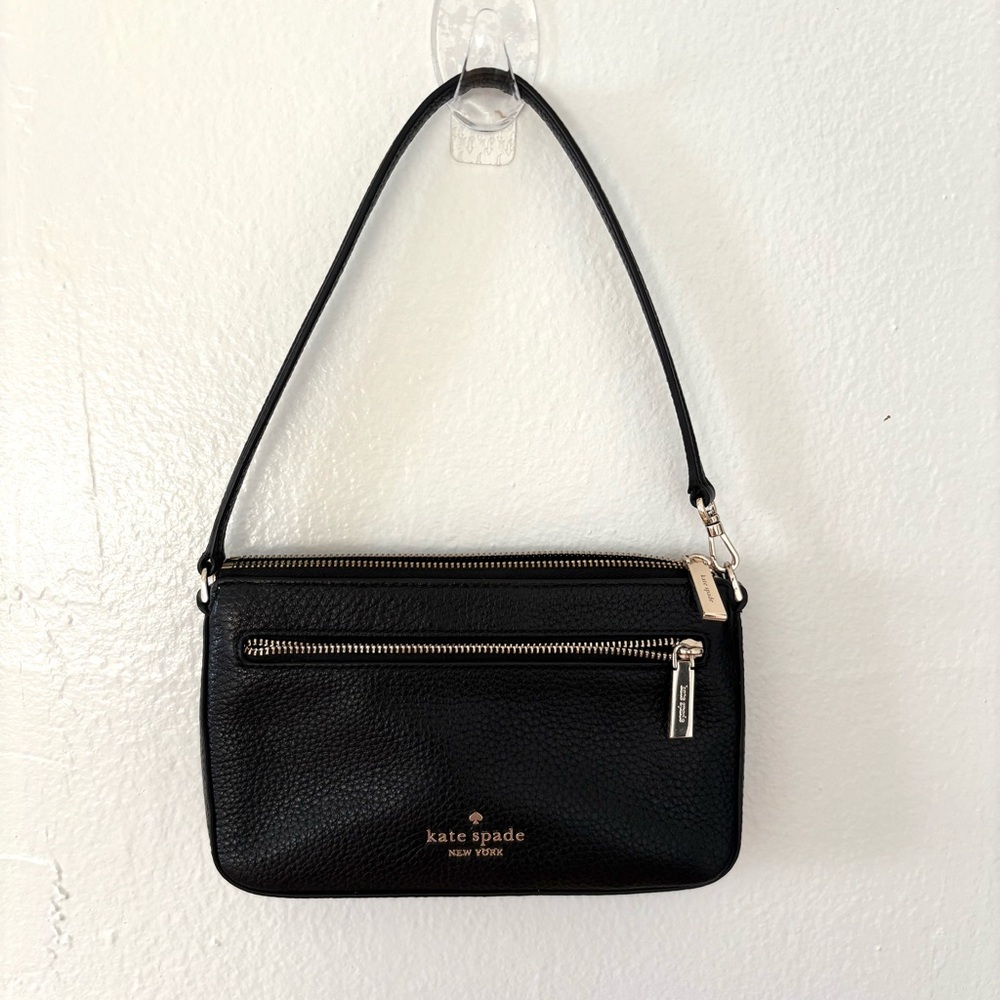 Kate Spade Black Leather Mini Shoulder bag